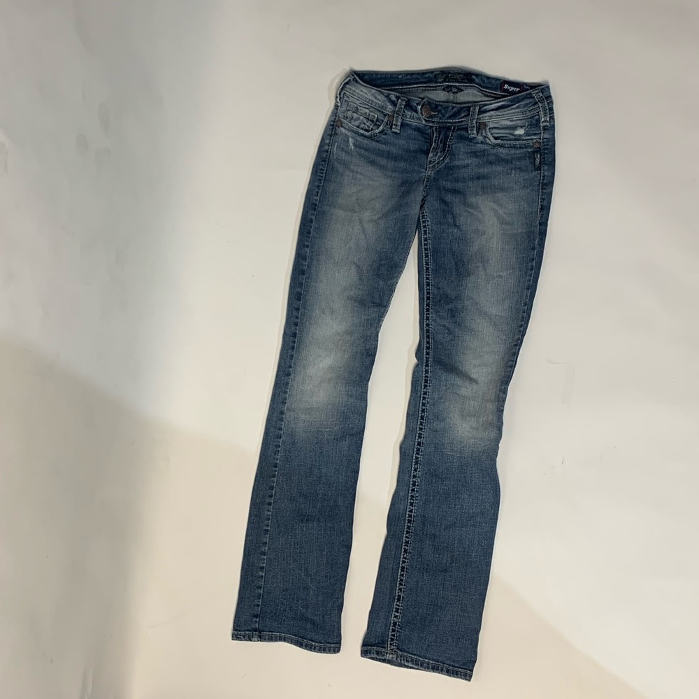 Silver jeans